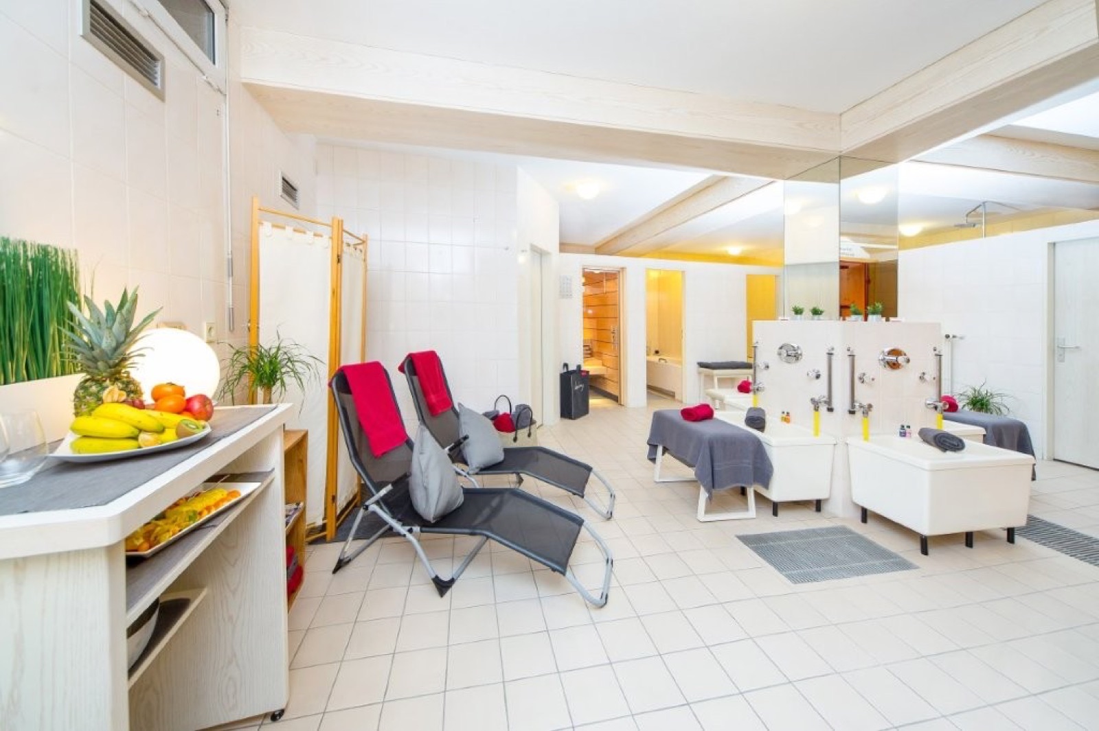 Kneippbereich im Kurhotel